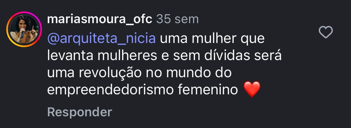 Depoimento de cliente