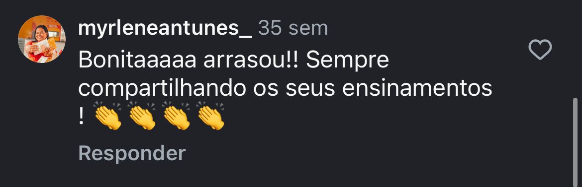 Depoimento de cliente